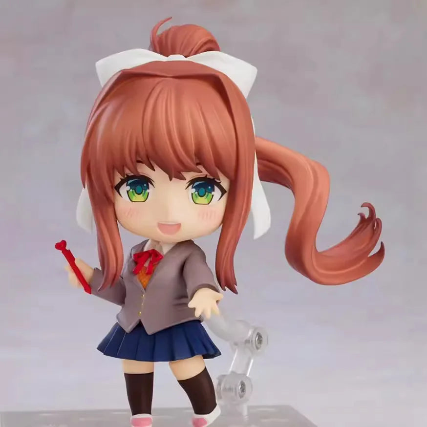 10cm Doki Doki Literature Club Monika 1817# 1817 Action figure toys collection doll Christmas gift with box 10cm Doki Doki Literature Club Monika 1817# 1817 Action figure toys collection doll Christmas gift with box